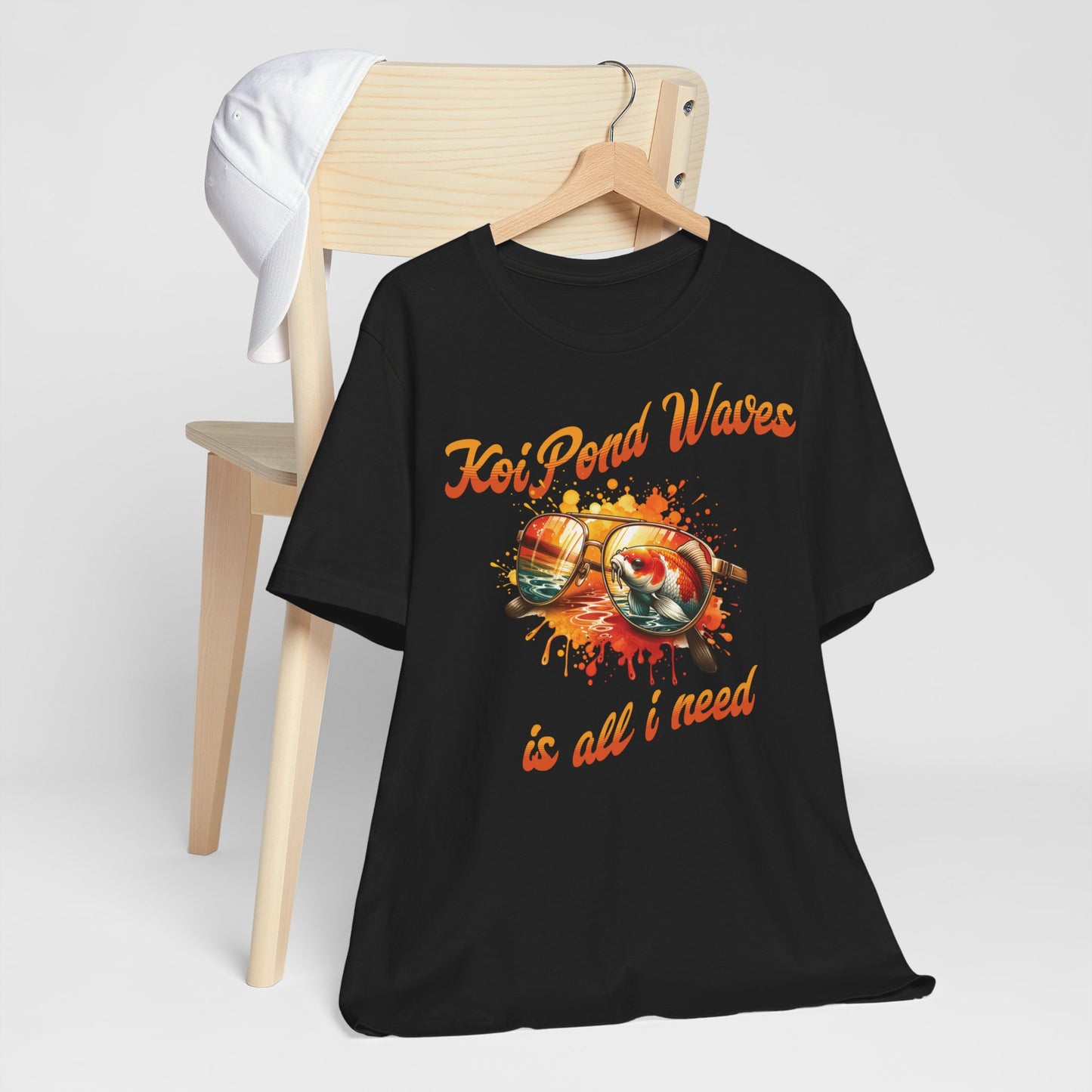 Koi Pond Waves Version 2 - T-Shirt