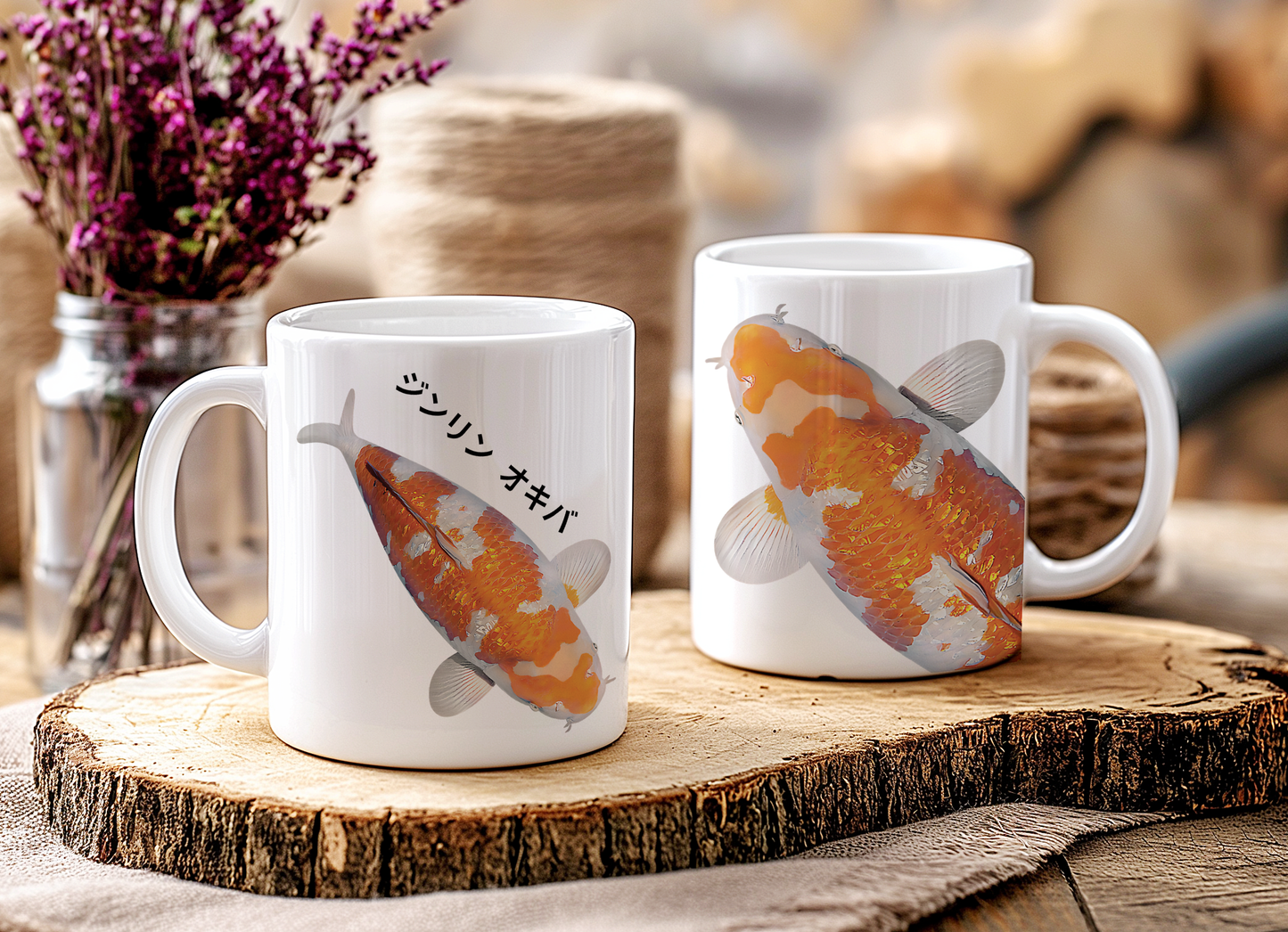 "Koi Magic": Handgefertigte Keramiktassen mit japanischem Flair