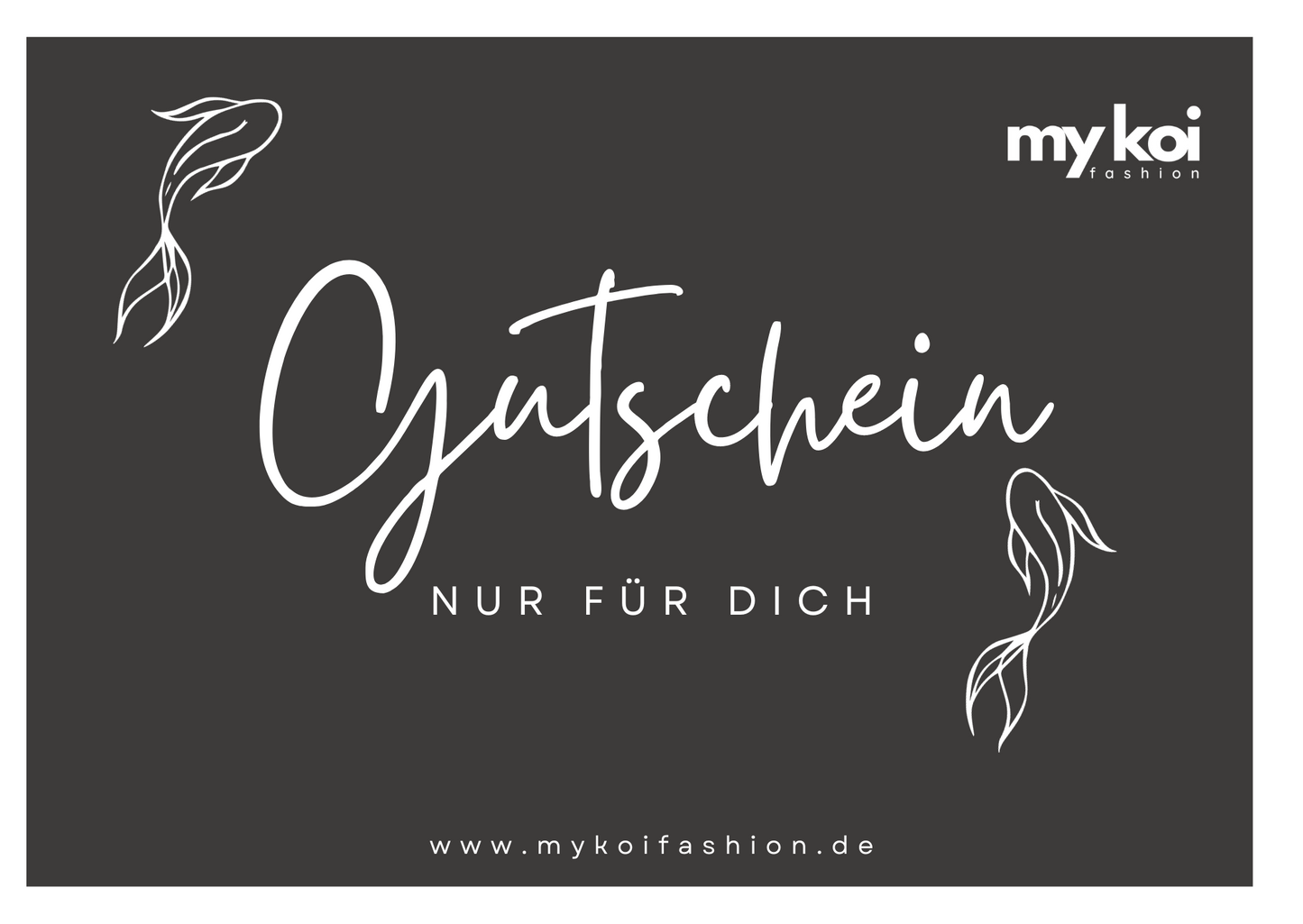 My Koi Fashion - Geschenkgutschein
