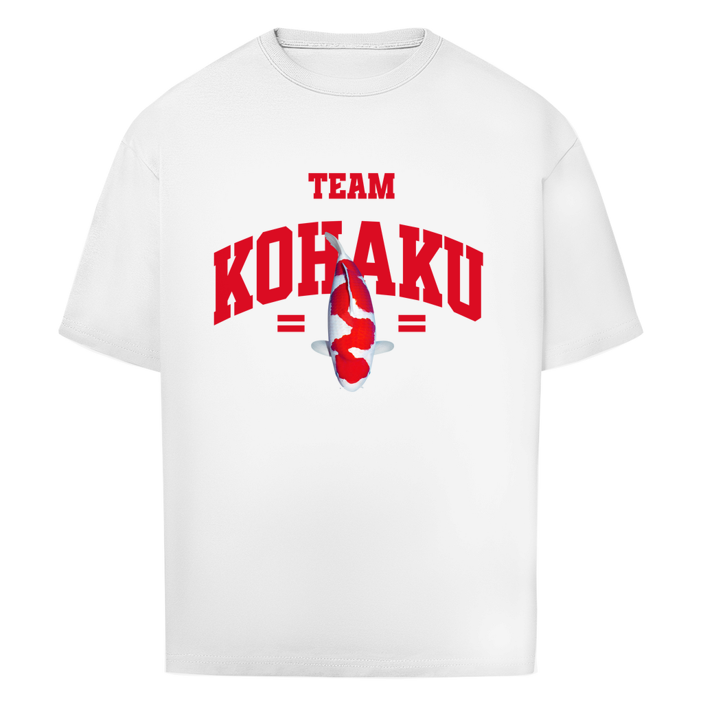 Team Kohaku Oversize T-Shirt – Koi Design Streetwear Style