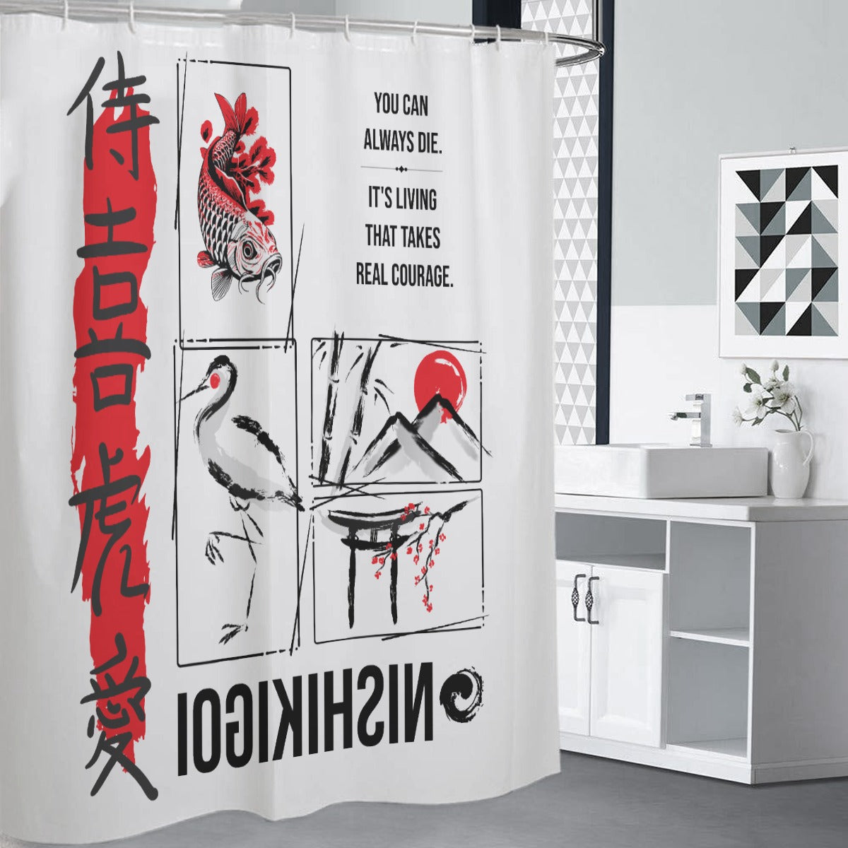 Nishikigoi - Duschvorhang