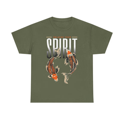 Spirit Unleashed Koi Tee