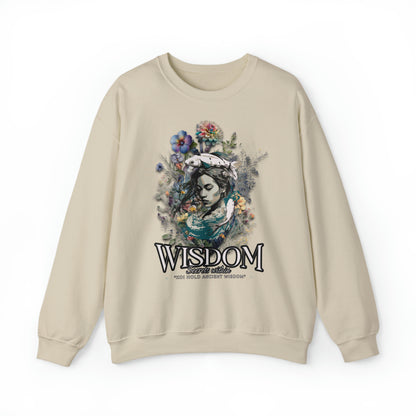 Wisdom - Unisex Heavy Blend™ Crewneck Sweatshirt