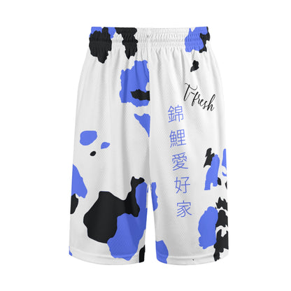 Basketball Shorts & Running Shorts - Showa Design blau