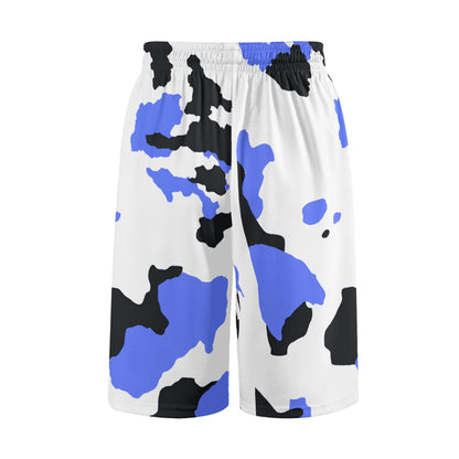 Basketball Shorts & Running Shorts - Showa Design blau