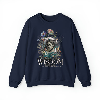 Wisdom - Unisex Heavy Blend™ Crewneck Sweatshirt