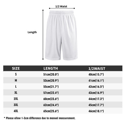 Basketball Shorts & Running Shorts - Showa Design blau