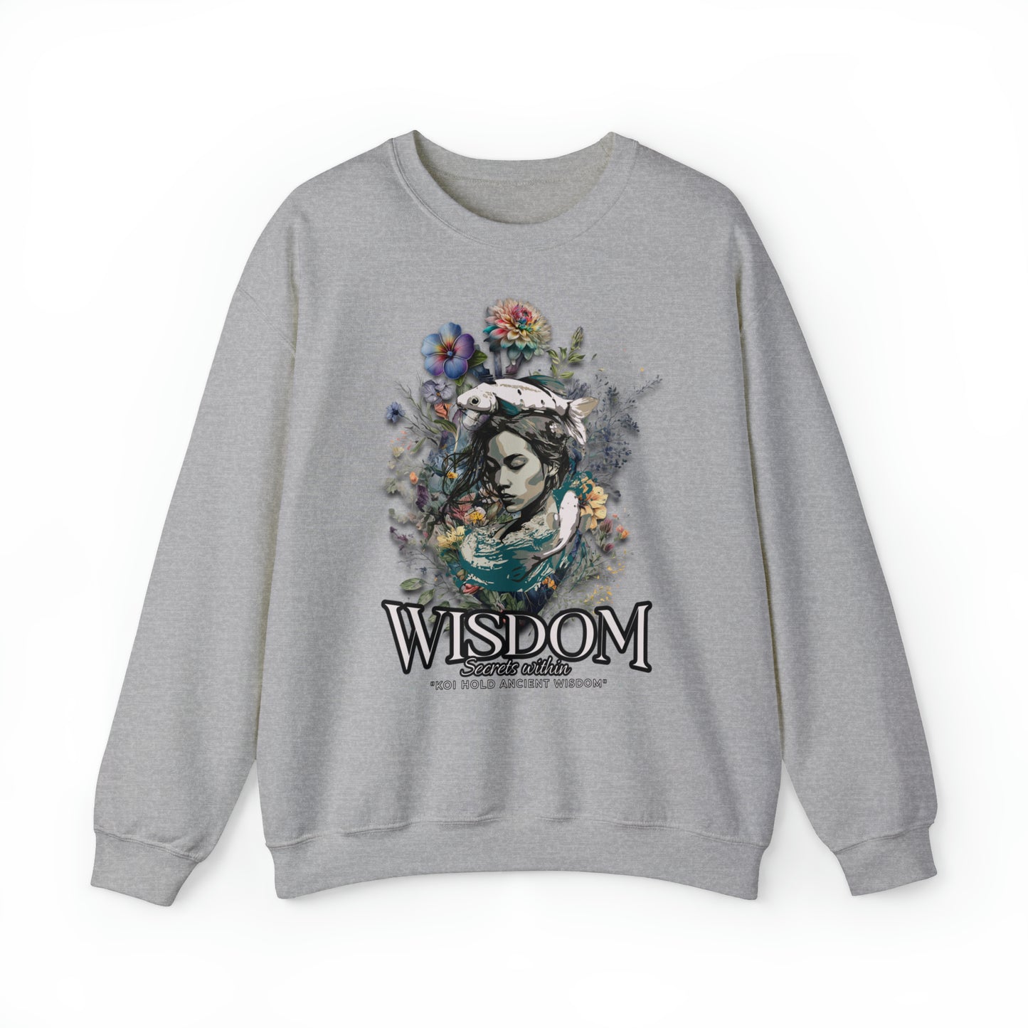 Wisdom - Unisex Heavy Blend™ Crewneck Sweatshirt