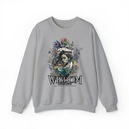 Wisdom - Unisex Heavy Blend™ Crewneck Sweatshirt