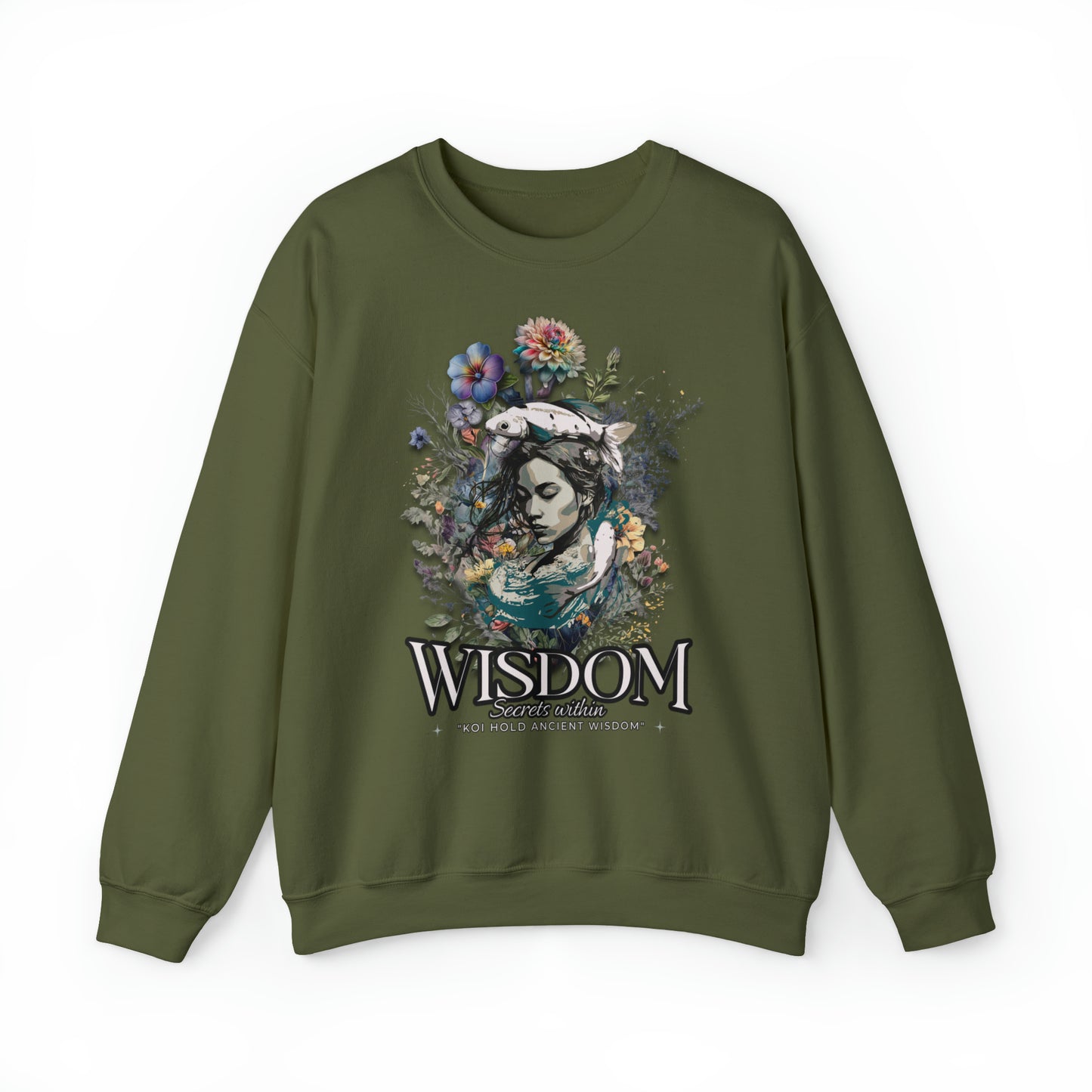 Wisdom - Unisex Heavy Blend™ Crewneck Sweatshirt