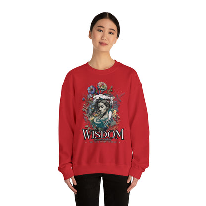 Wisdom - Unisex Heavy Blend™ Crewneck Sweatshirt
