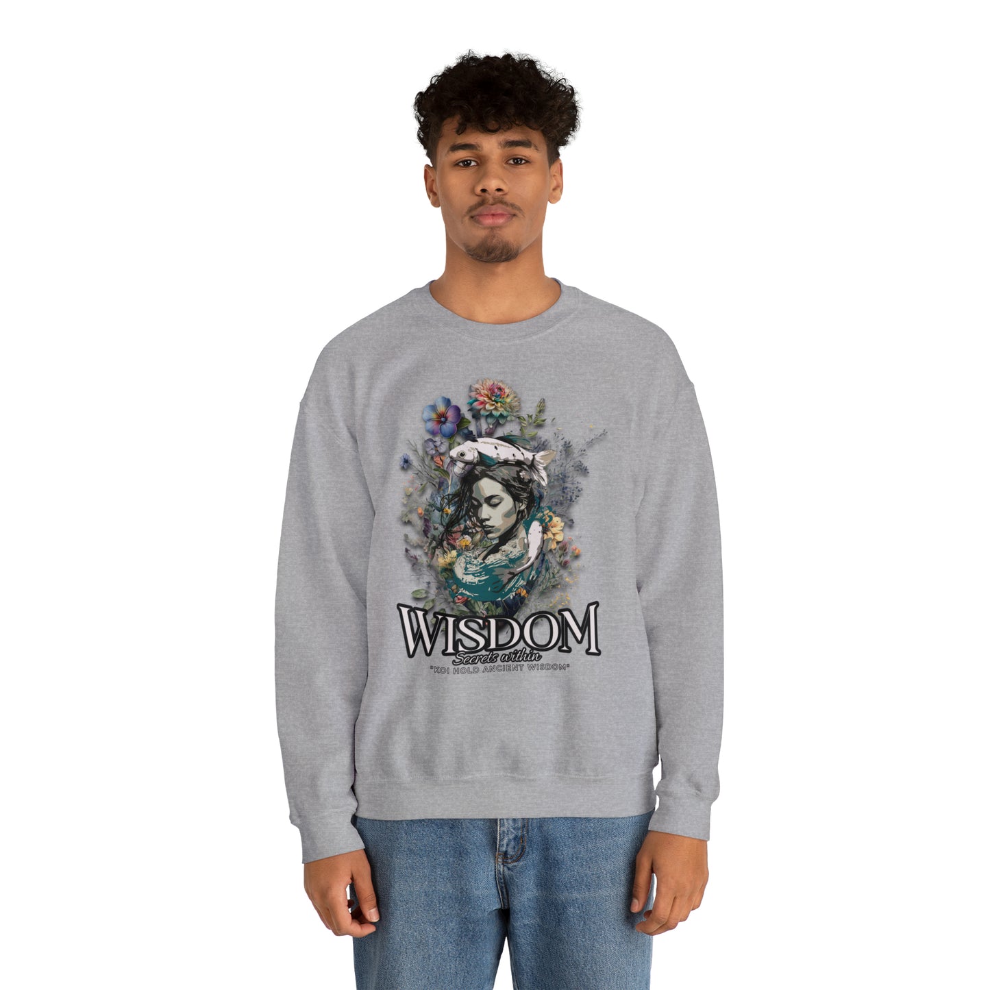 Wisdom - Unisex Heavy Blend™ Crewneck Sweatshirt
