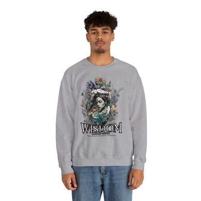 Wisdom - Unisex Heavy Blend™ Crewneck Sweatshirt