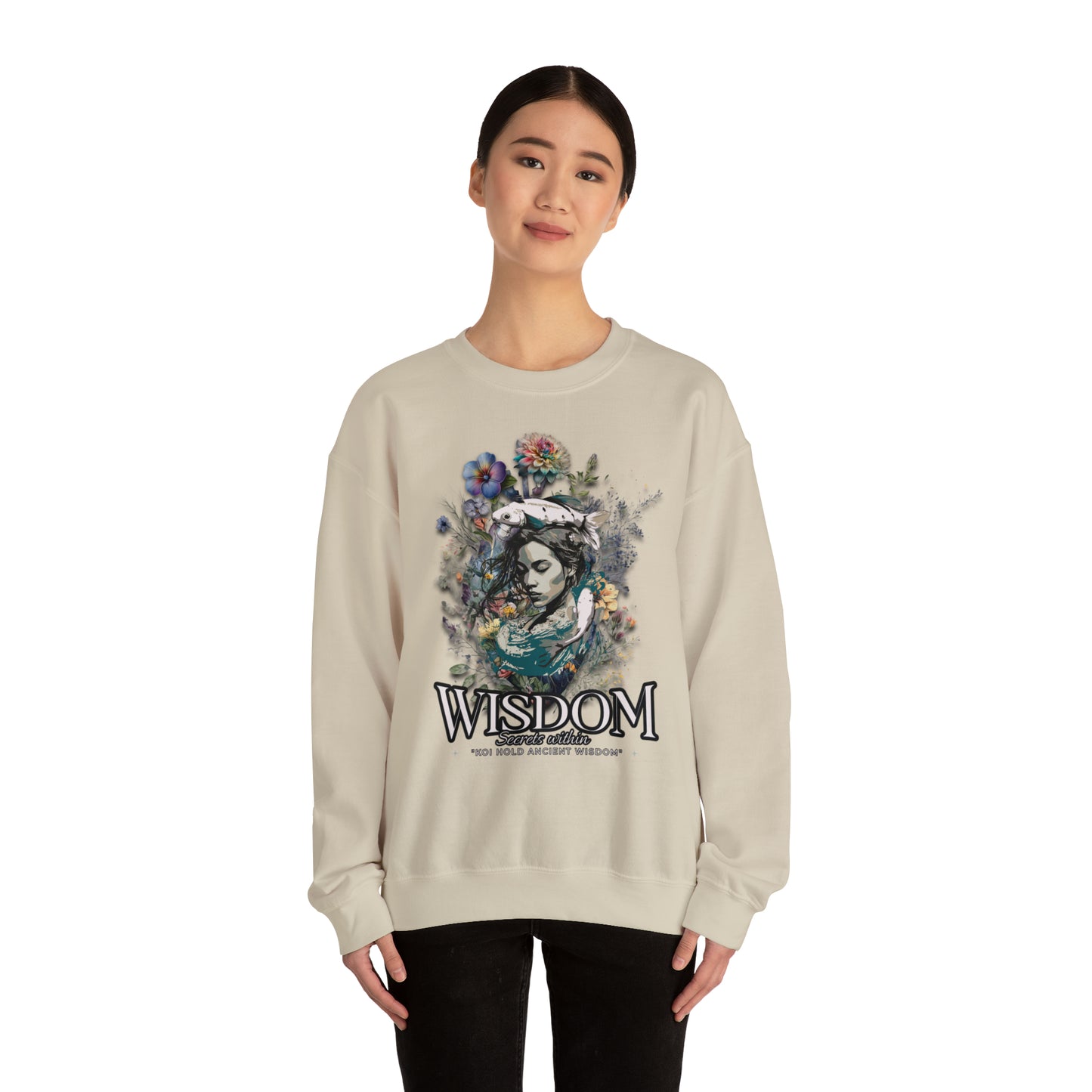 Wisdom - Unisex Heavy Blend™ Crewneck Sweatshirt