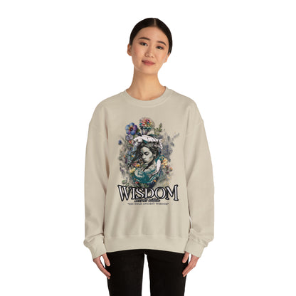 Wisdom - Unisex Heavy Blend™ Crewneck Sweatshirt
