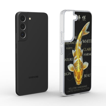 Clear Phone Case Samsung- Yellow Hariwake