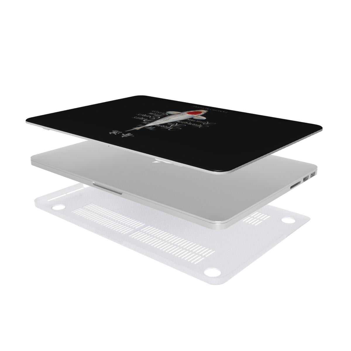 Macbook Hard Case "Tancho Purity" – Kunst und Schutz