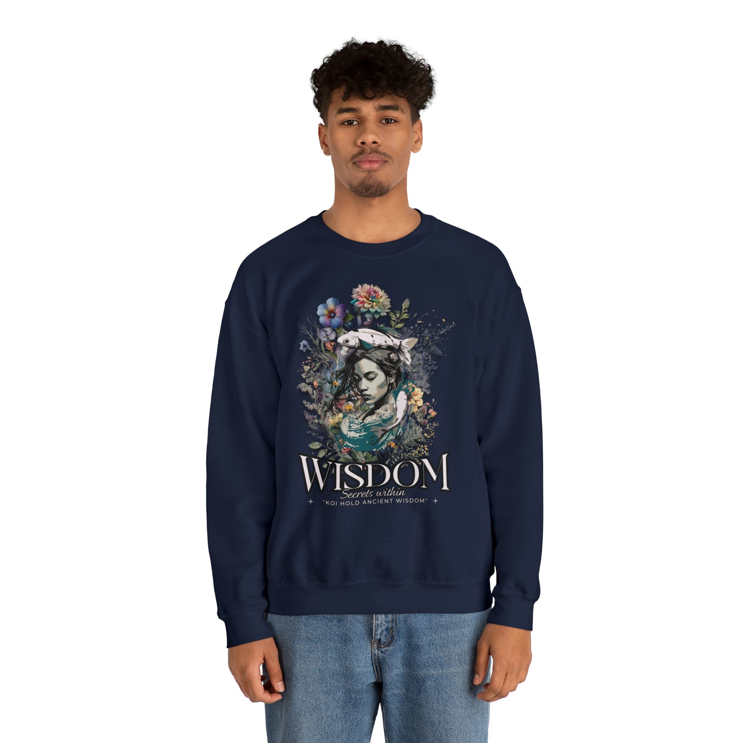 Wisdom - Unisex Heavy Blend™ Crewneck Sweatshirt