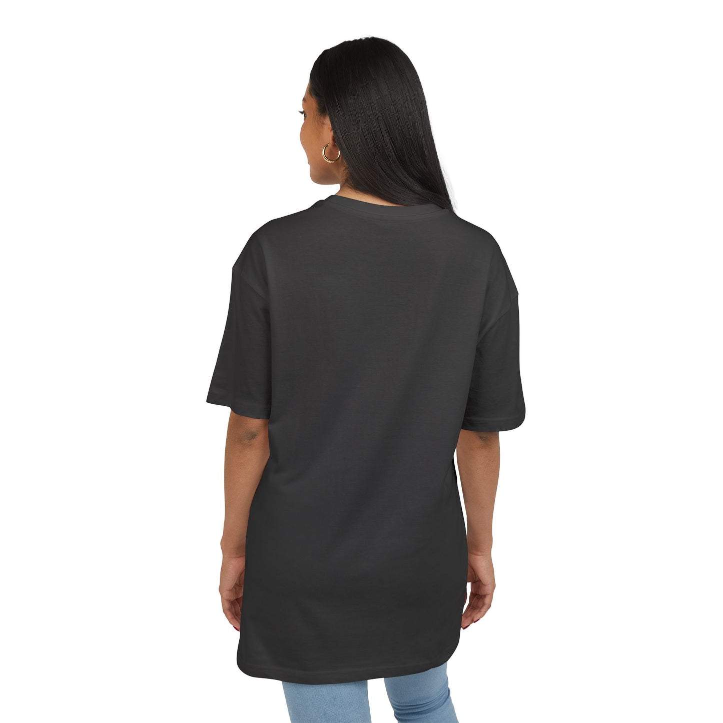 One more Koi - Oversized T-Shirt mit Koi-Motiv in leuchtendem Gelb
