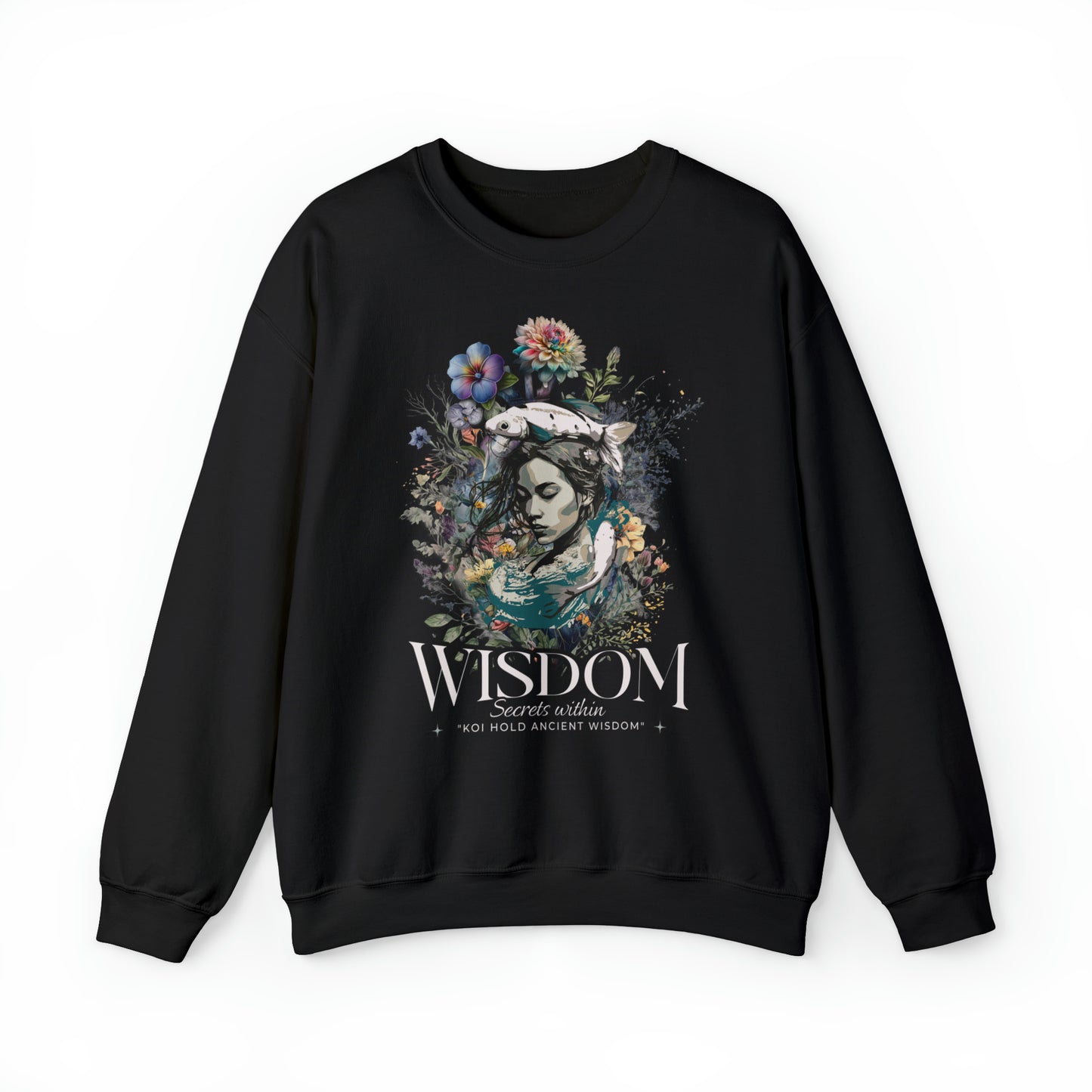 Wisdom - Unisex Heavy Blend™ Crewneck Sweatshirt