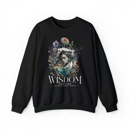Wisdom - Unisex Heavy Blend™ Crewneck Sweatshirt