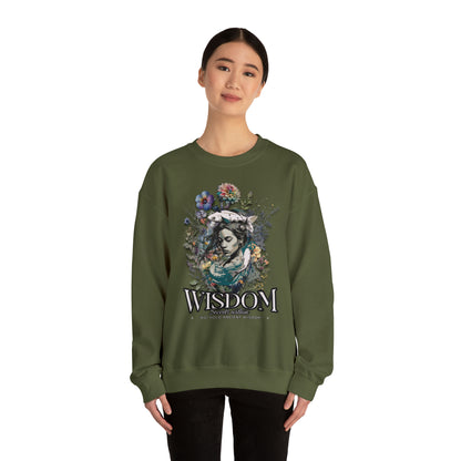 Wisdom - Unisex Heavy Blend™ Crewneck Sweatshirt
