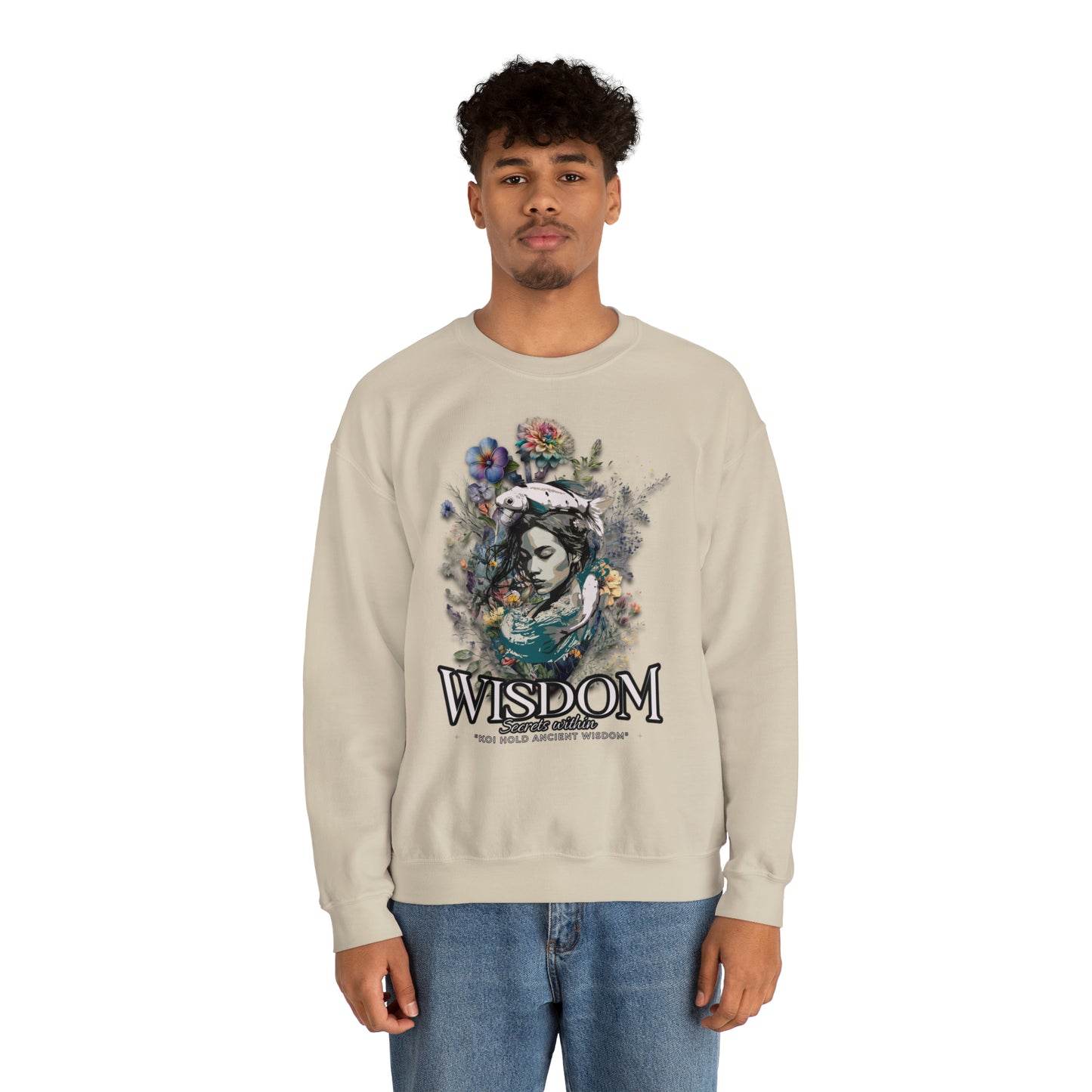 Wisdom - Unisex Heavy Blend™ Crewneck Sweatshirt