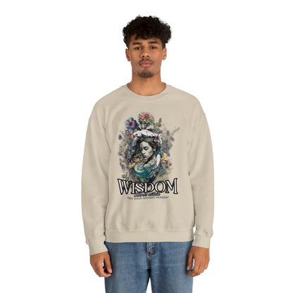 Wisdom - Unisex Heavy Blend™ Crewneck Sweatshirt