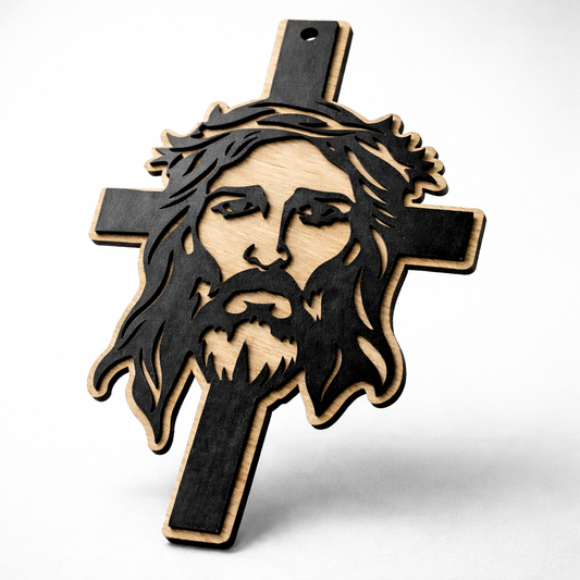 Holzkreuz mit Jesusmotiv – ein besonderes Zeichen des Glaubens