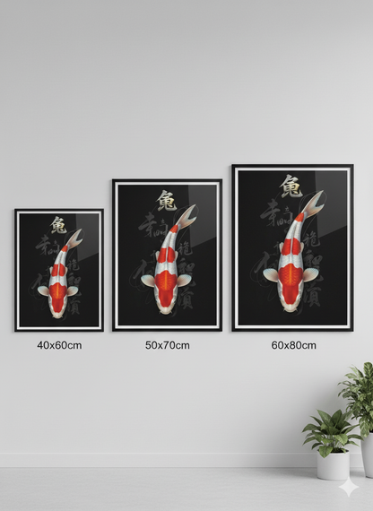 Semi Matte Poster - Kohaku Style 4