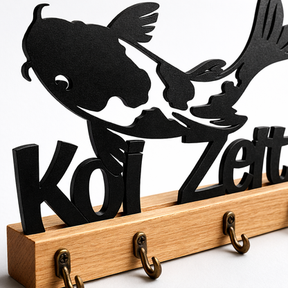 „Koi Zeit“ Schlüsselhalter – Ordnung für echte Koi-Fans
