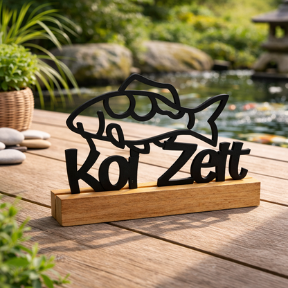 „Koi Zeit“ – die perfekte Deko für echte Koi-Fans