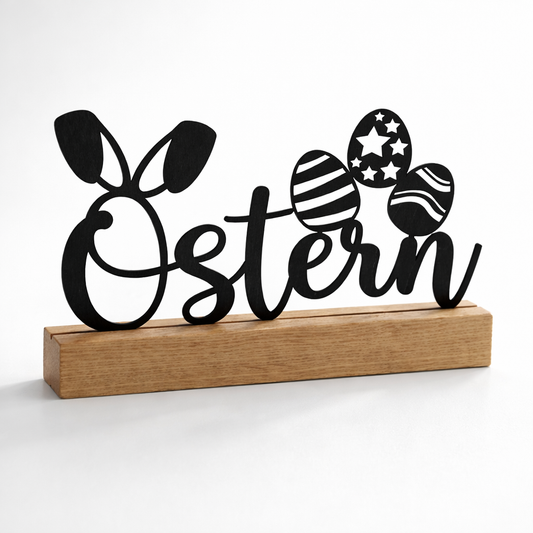 🐣🐰 „Ostern“ Holz-Aufsteller – kleine Deko, große Osterlaune