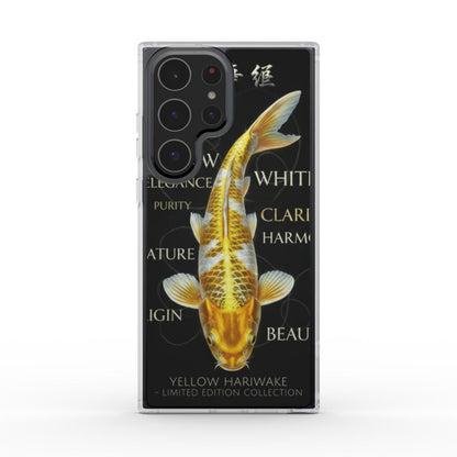Clear Phone Case Samsung- Yellow Hariwake