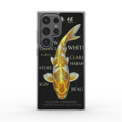 Clear Phone Case Samsung- Yellow Hariwake