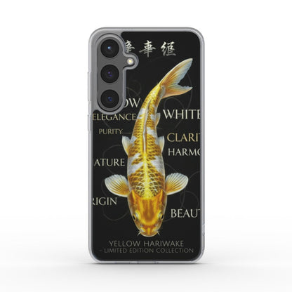 Clear Phone Case Samsung- Yellow Hariwake